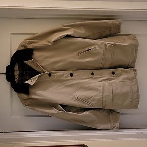 Land's End Size Large Khaki Barn Coat